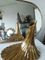 Specchio vintage placcato in oro, Immagine 8