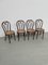Bistro Chairs in Cane from Thonet, 1890s, Set of 4 2