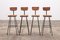 Bar Stools by Herta Maria Witzemann for Erwin Behr, Germany, 1950, Set of 4 4