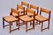 Model 350 Dining Chairs by Hvidt & Møldgaard Nielsen for Søborg Møbelfabrik, 1960s, Set of 6 3