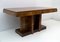 Art Deco Dining Table in Walnut, Italy, 1925, Image 1