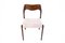 Danish Model 71 Dining Chairs by Niels O. Møller, 1960s, Set of 4, Image 5