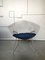 Poltrona Diamond 421 in versione cromata di Harry Bertoia per Knoll Inc./Knoll International, anni '80, Immagine 1