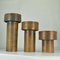 Tall Cylinder Vases in Earth Tones, Set of 3 7