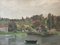 René Guinand, Paysage à la Belotte, Genève, Lac Léman, 1930, Oil on Canvas, Framed, Image 1