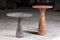 Travertino Rosso Marble Side Table 4