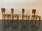 Art Deco Rosewood Dining Chairs, 1930s, Set of 4, Image 5