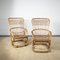 Italian Cane Armchairs, 1960s, Set of 2 5