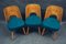 Vintage Czech Dining Chairs by Oswald Haerdtl for Tatra, 1950s, Set of 4 21