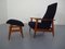 Fauteuil et Ottomane en Teck par Erik Kirkegaard pour Glostrup, 1960s 5