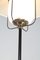 Lampadaire en Aluminium et Laiton, Italie, 1950s 5