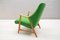 Fauteuil Mid-Century Vert 5