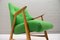 Fauteuil Mid-Century Vert 7