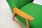 Fauteuil Mid-Century Vert 12