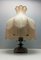 Victorian Table Lamps with Fringe Lampshades, Set of 2 7