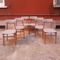 Solid Wood Chairs, 1960s, Set of 6, Image 1