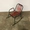 Metal, Plastic, and String Rocking Chair, 1960s, Image 10
