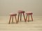 Vintage Danish Stools, 1960s, Set of 3 2