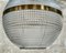 Lampade sferiche Holophane, Francia, anni '50, set di 2, Immagine 4
