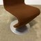 1-2-3 Series Brown Fabric Dining Chair by Verner Panton, 1973 5