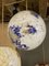 Lampada a sfera in vetro di Murano bianco latte con murrine blu e foglia oro di Simoeng, Immagine 6