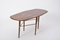 Swedish Brass & Rosewood Coffee Table by Förenade Möbler, 1950s, Image 4