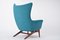 207 Reclining Lounge Chair by H.W. Klein for Bramin Møbler, 1963 4