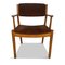 Mid-Century Danish Oak Arm Chair by Poul Volther for FDB MØbler, 1950s, Image 6