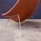 Fauteuil F157 en Cuir Marron par Pierre Paulin, 1960s 8