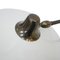 Lámpara de mesa Mid-Century de acero blanco y latón de Oscar Torlasco para Lumi, años 50, Imagen 6