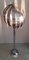 French Chrome Moon Floor Lamp by Henri Mathieu, 1970s, Image 3