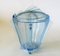 Vintage Czechoslovakian Cookie Jar from Pressed Glass, 1950s, Image 4