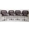 Chaises Pivotantes Mid-Century, Italie, Set de 4 21