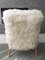 Vintage Bentwood & White Sheepskin Lounge Chair from TON, 1960s 13