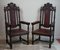 Victorian Hand-Carved Dining Chairs, 1850, Set of 8, Image 4