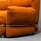 Vintage Modular Sofa in Earthenware-Colored Boucle, 1970s, Set of 4 17