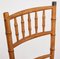 Swedish Faux Bamboo Dining Chairs from Bodafors, 1900s, Set of 4 3