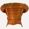 Pencil Reed Rattan Bamboo Club Armchair from Vivai Del Sud, Image 2