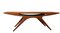 Large Smile Coffee Table in Teak by Johannes Andersen for CFC Silkeborg, 1960s, Image 1
