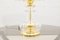 Golden Brass & Glass Table Lamp, 1970s 5
