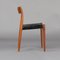 Mid-Century Danish Model 77 Chairs by Niels O. Moller for J.L. Mollers, 1960s, Set of 4 5