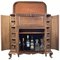 Spanish Carved Bar Cabinet in Walnut, 1930s 22