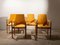 Wooden Armchairs, 1980s, Set of 4 1