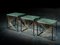 AEGIS 001 Three Nesting Side Tables by Ziad Alonaizy, Set of 3 1