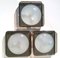 Glass Wall Lights from Veca, 1960s, Set of 3 1