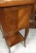 French Louis XV Rosewood and Marble Side Table 5