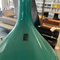 Lámpara colgante de cristal de Murano verde de Paolo Venini para Venini & Co., Italia, años 60, Imagen 6