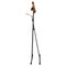 Vintage Folding Valet Stand in Wood, Iron and Brass from Fratelli Reguitti, Italy, 1950s, Image 7