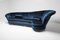 Blue Velvet Sofa, 1970s 10