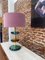 Moderne italienische Mid-Century Tischlampen aus Muranoglas & Messing, 2 . Set 8